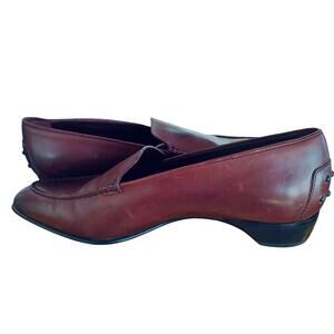 4855) Vintage TOD'S Women  Pellame Benson Leather Loafers Driving Shoes Size 10B
